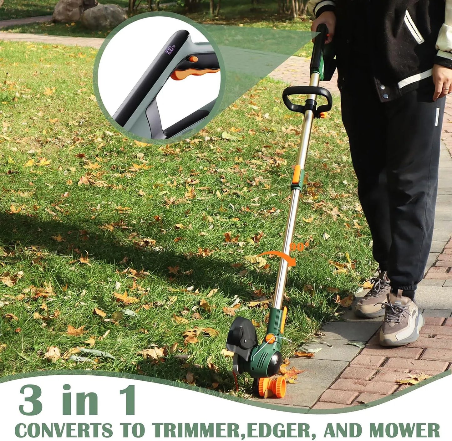 GreenGoo Cordless Grass Trimmer