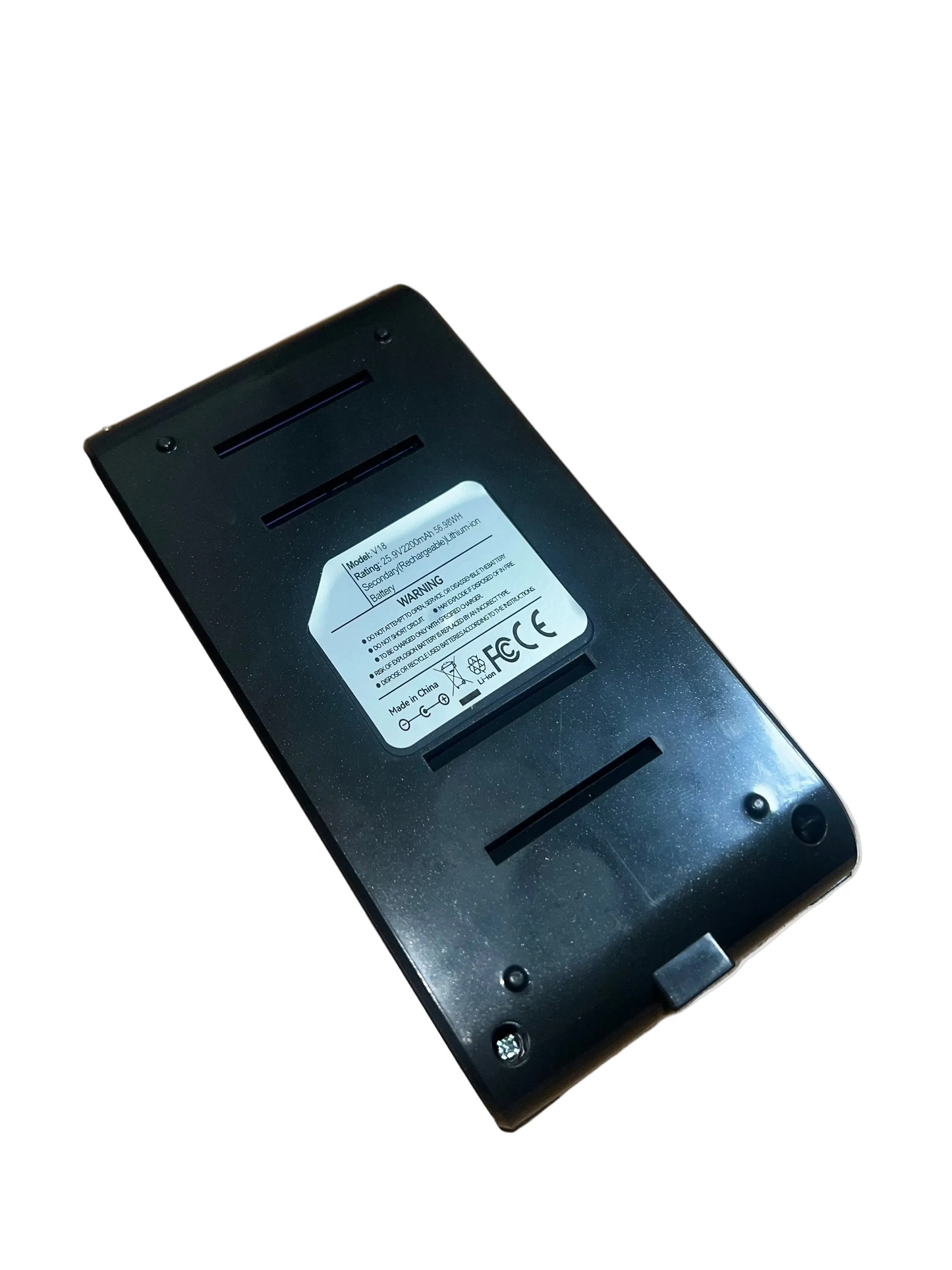 Vacuum replacement battery