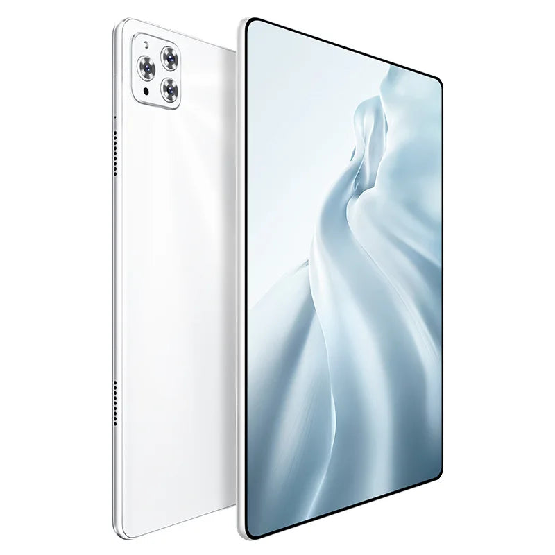 Lumatab tablet showing front and back on a white background