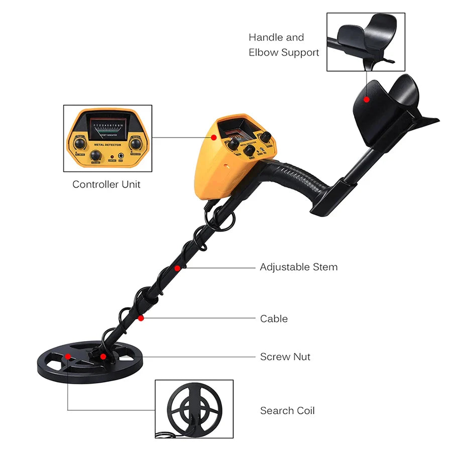 MagNutix Metal Detector