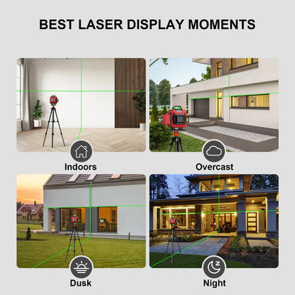 Ocanvas 4d 16 Lines Laser Level