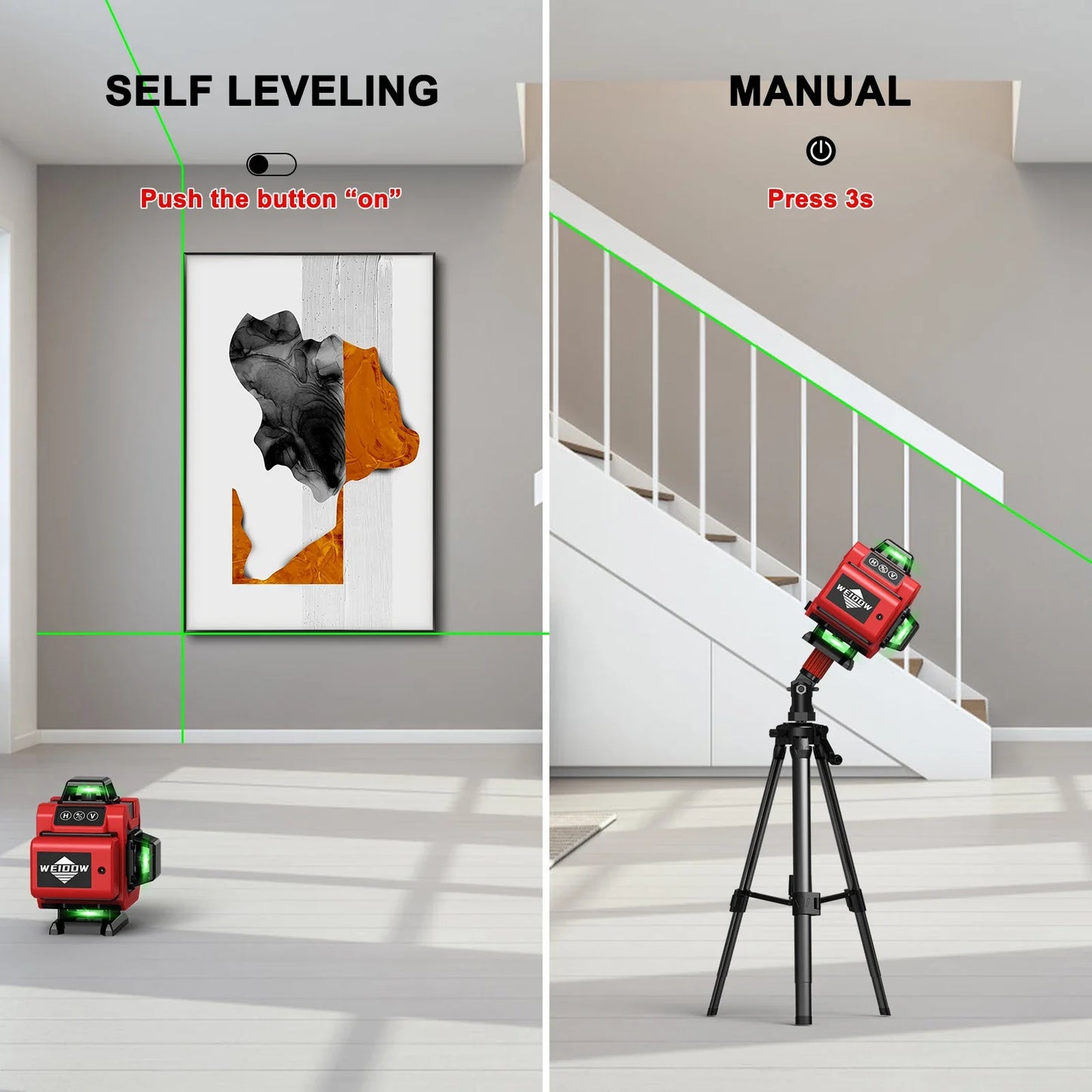 Ocanvas 4d 16 Lines Laser Level