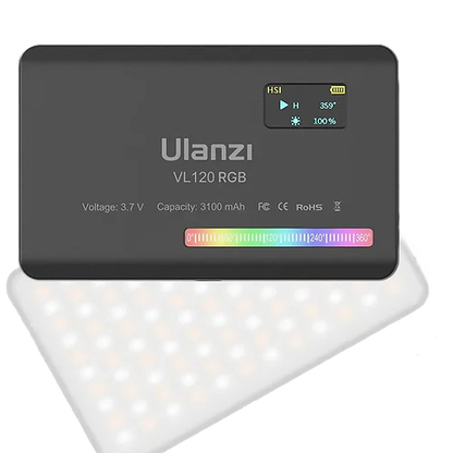 Ulanzi VL120 LED RGB White Video Light