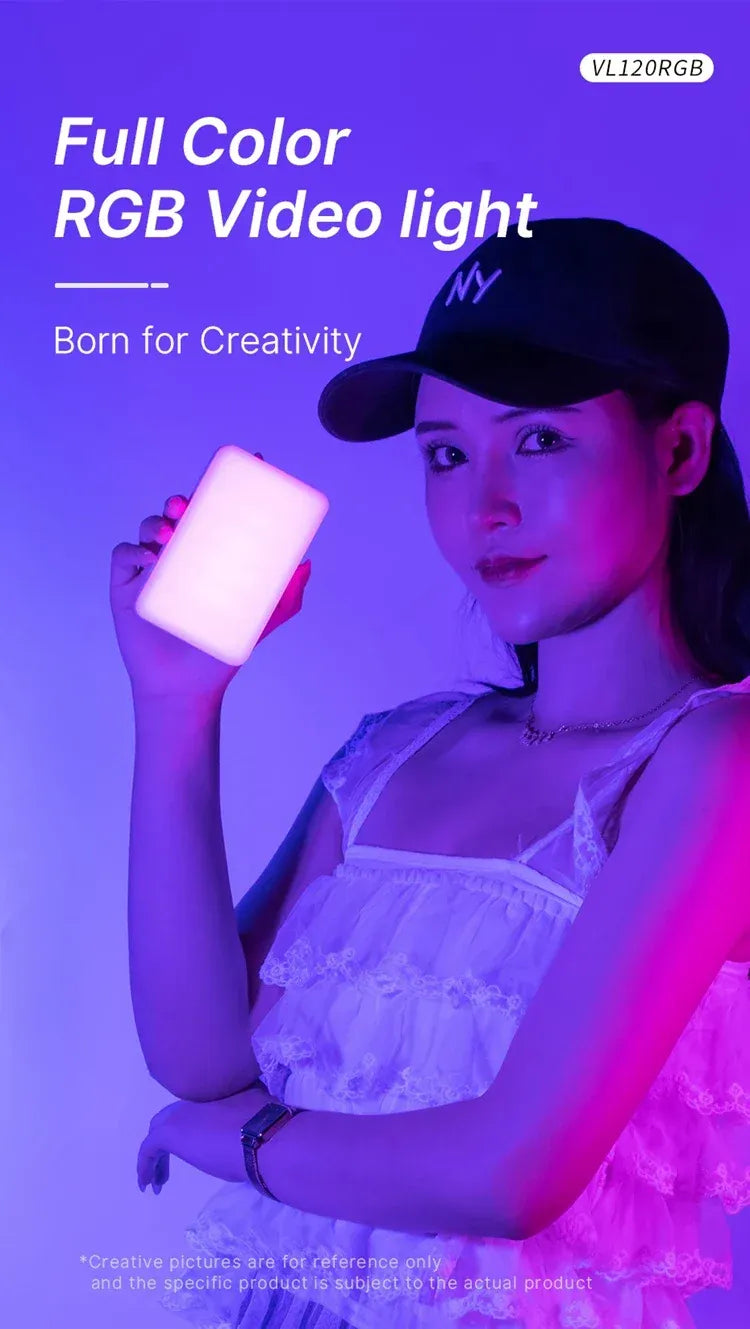 Ulanzi VL120 LED RGB White Video Light