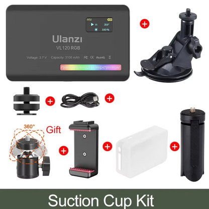 Ulanzi VL120 LED RGB White Video Light