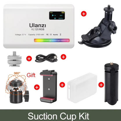 Ulanzi VL120 LED RGB White Video Light