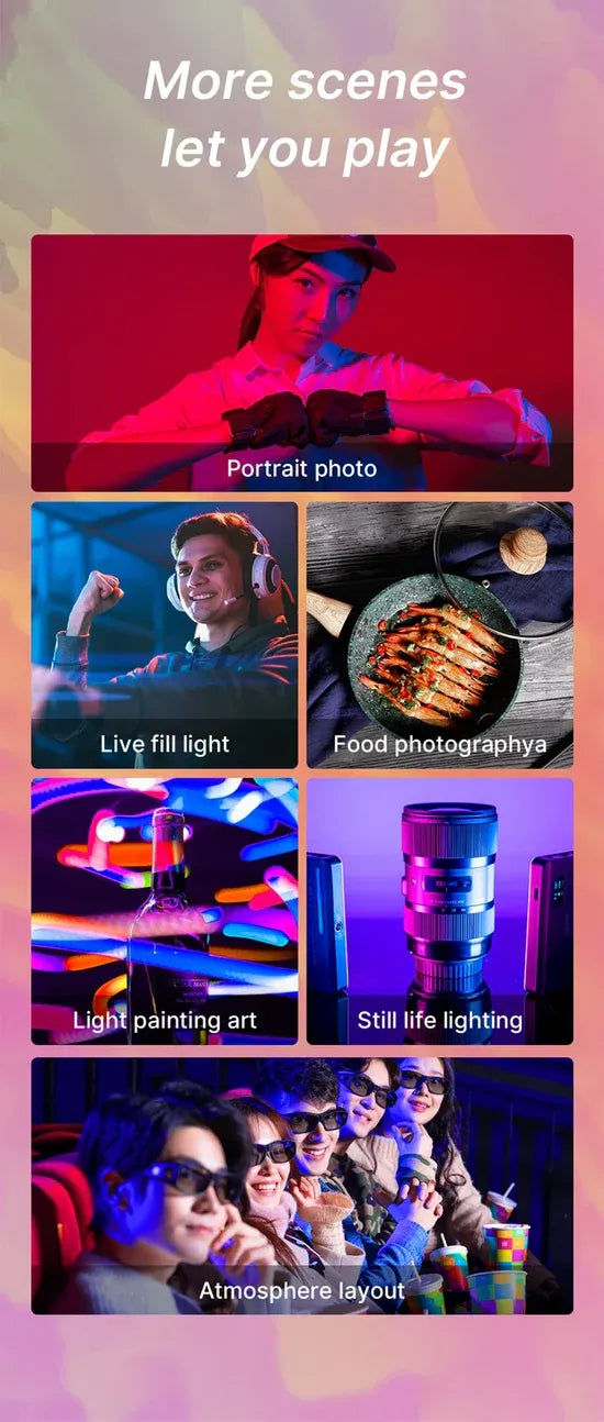 Ulanzi VL120 LED RGB White Video Light