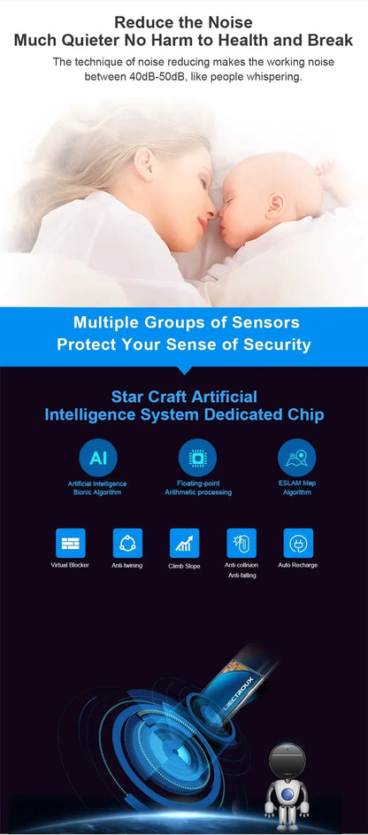 Liectroux M7S Pro Robotics Vacuum