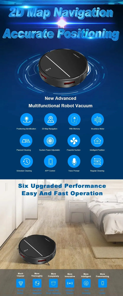 Liectroux M7S Pro Robotics Vacuum