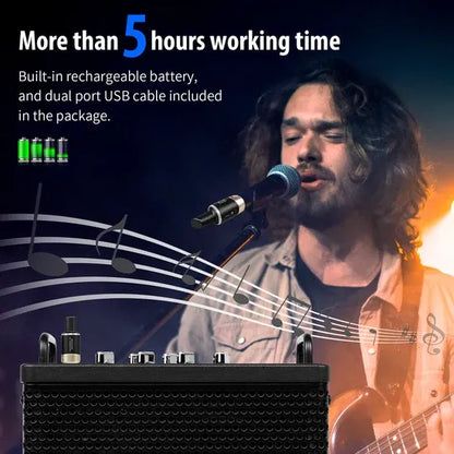 LEKATO MW-1 5.8G Plug on XLR