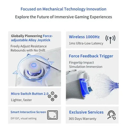 Flydigi APEX 4 Gaming Controller with Force Feedback Trigger